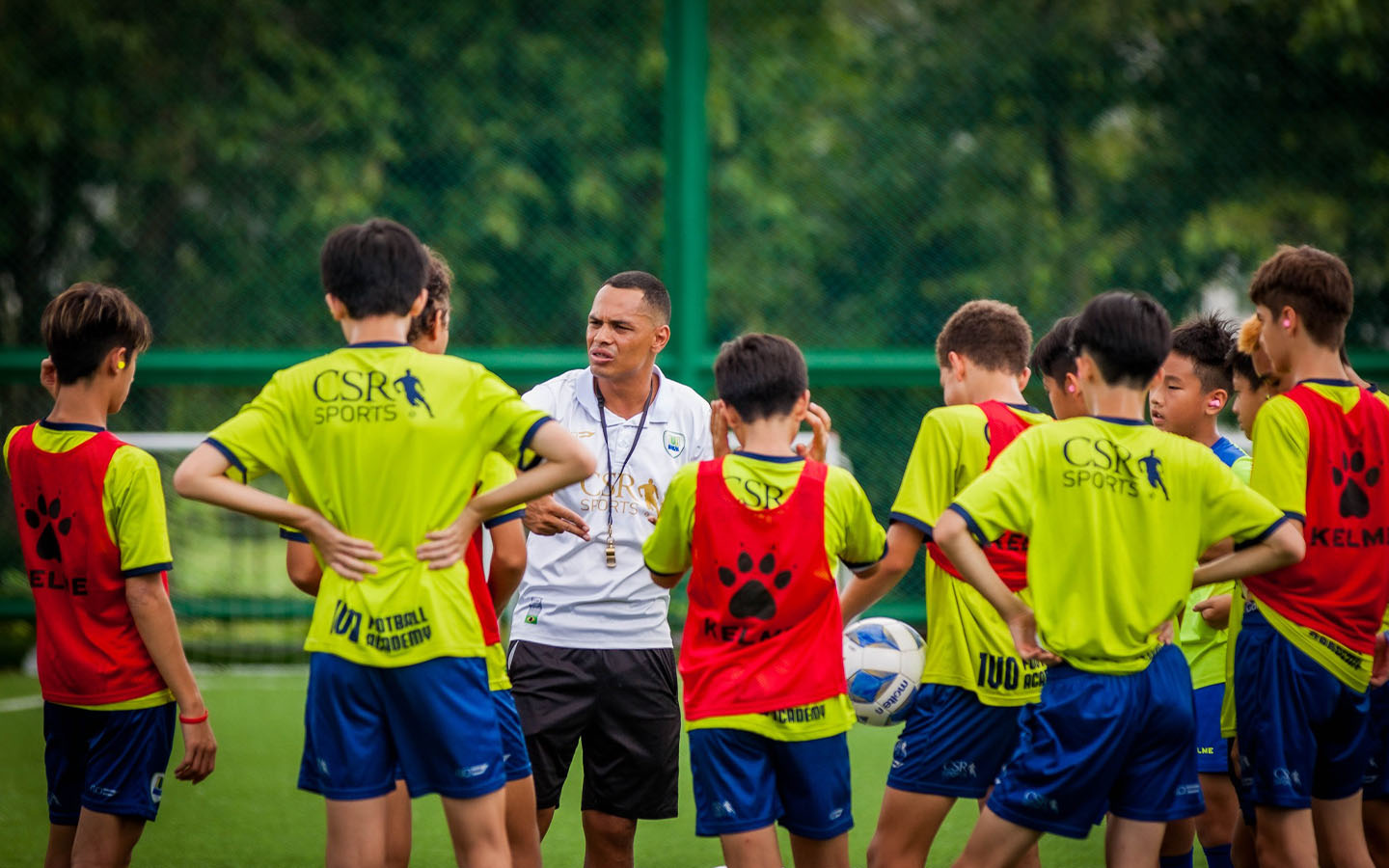 IVO Football Academy training circle